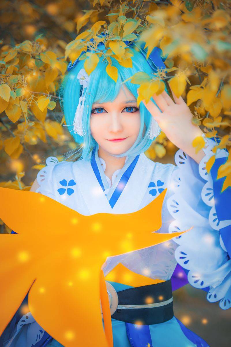 Cosplay福利/半次元福利向阴阳师cosplay萤草美女图片