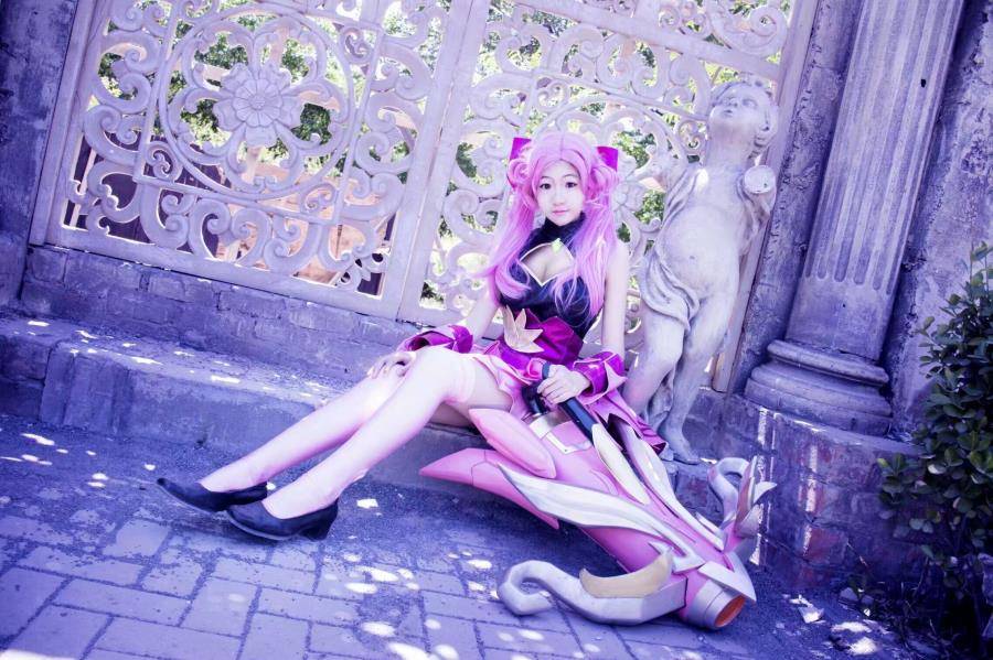 Cosplay福利/王者女英雄Cosplay泳装 王者荣耀孙尚香cosplay图片