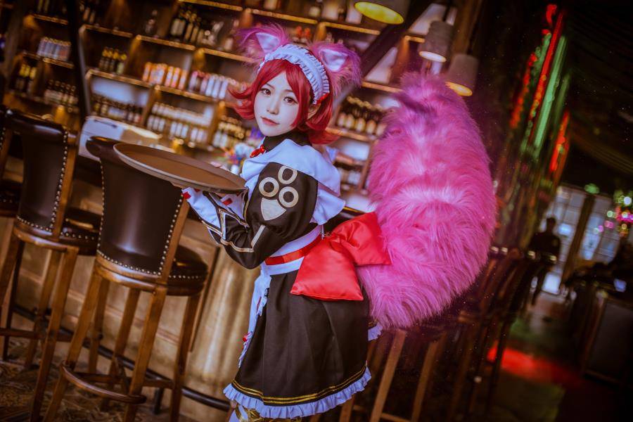 Cosplay福利/王者女英雄Cosplay泳装 王者荣耀妲己cosplay图片