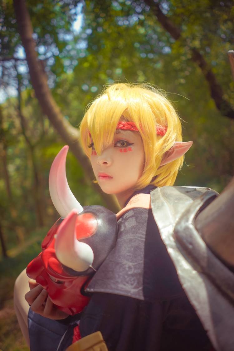 Cosplay福利/半次元福利向阴阳师cosplay般若美女图片