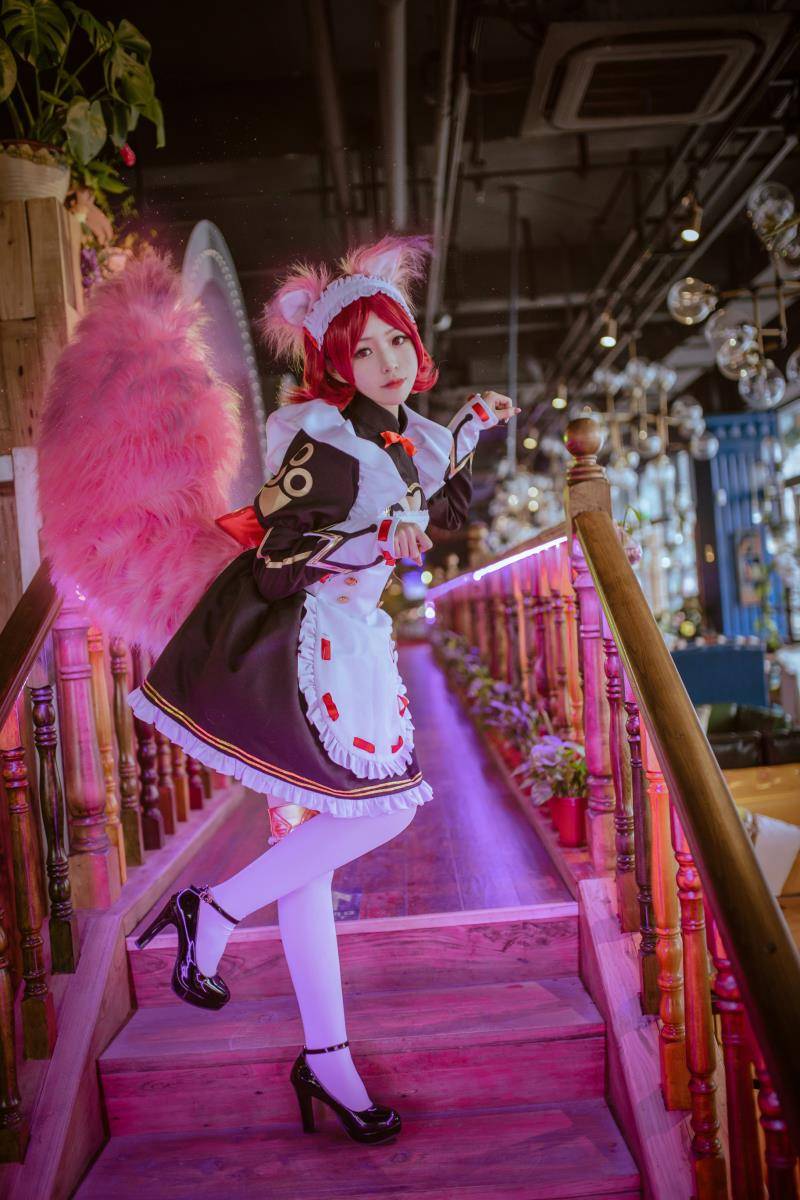 Cosplay福利/王者女英雄Cosplay泳装 王者荣耀妲己cosplay图片