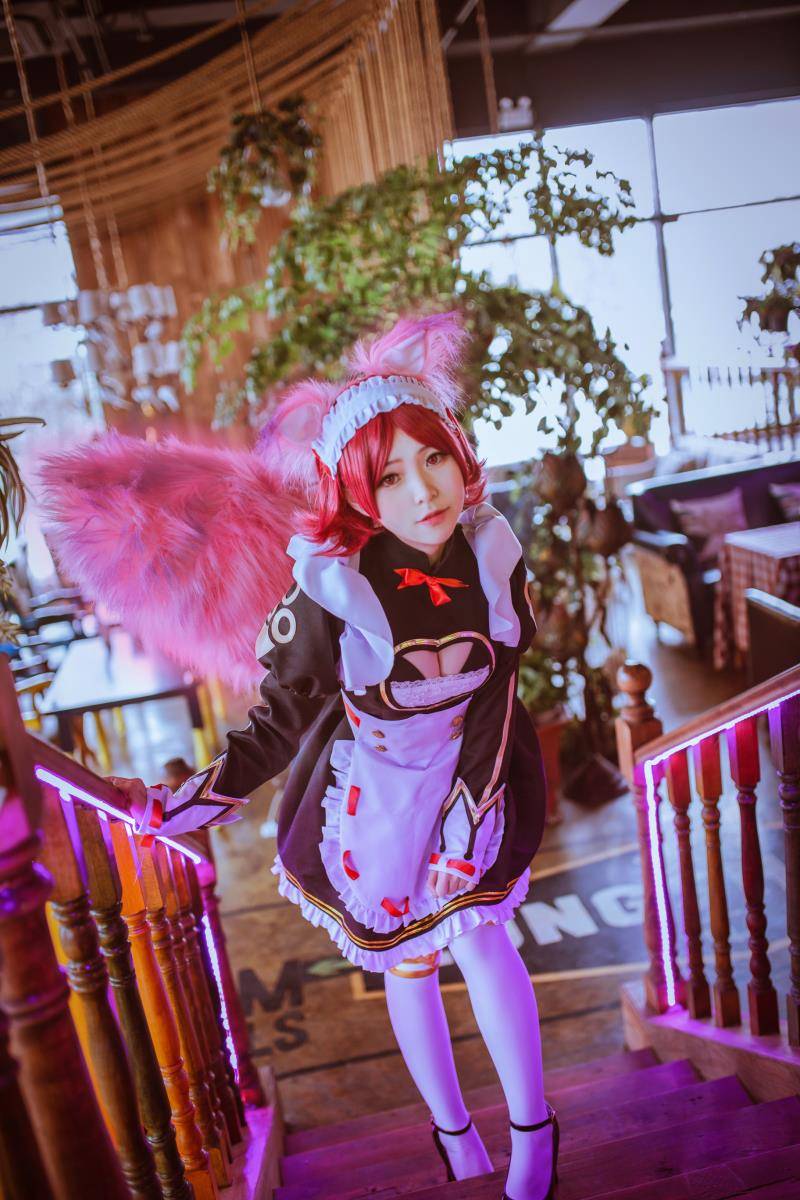 Cosplay福利/王者女英雄Cosplay泳装 王者荣耀妲己cosplay图片