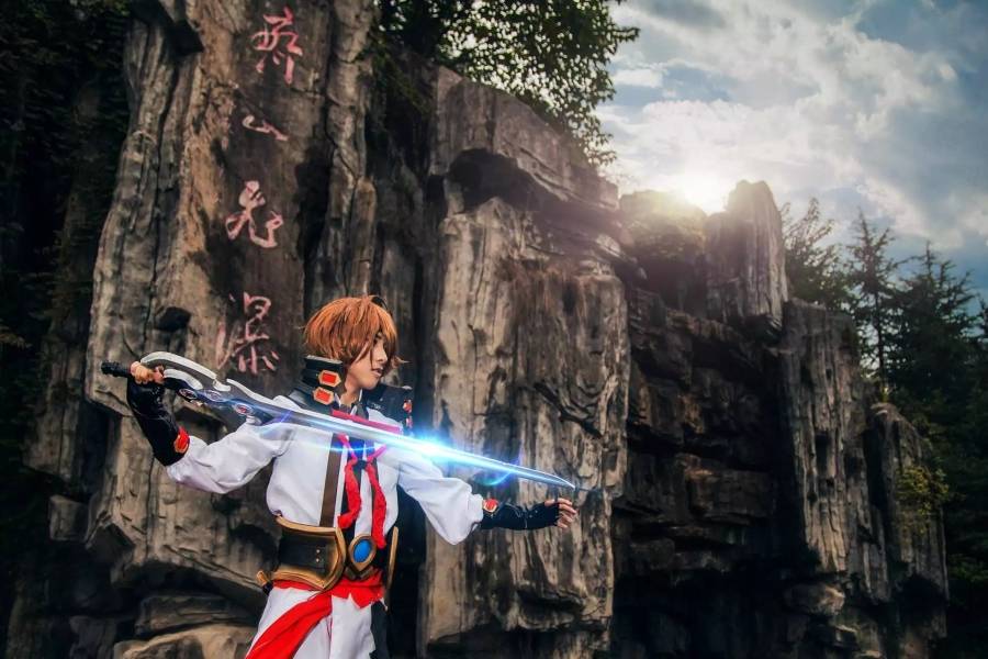 Cosplay福利/王者荣耀女生cos 王者荣耀李白cosplay图片