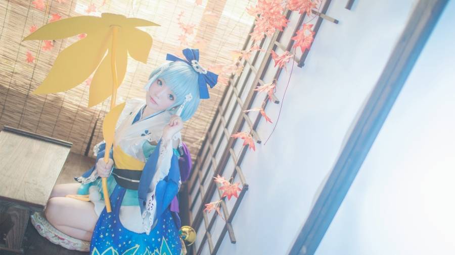 Cosplay福利/半次元福利向阴阳师cosplay萤草美女图片