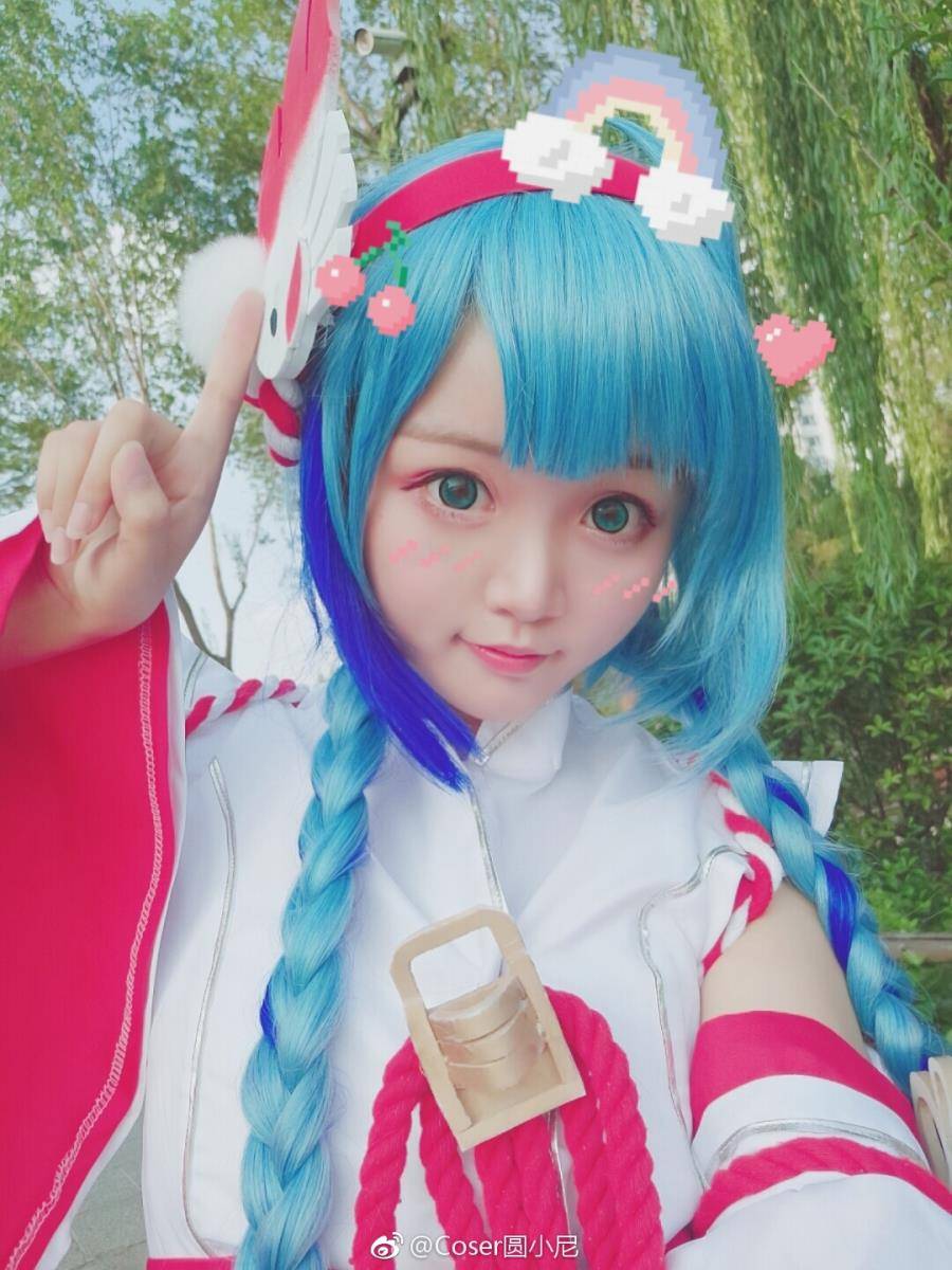 Cosplay福利/王者女英雄Cosplay泳装 王者荣耀大乔cosplay图片