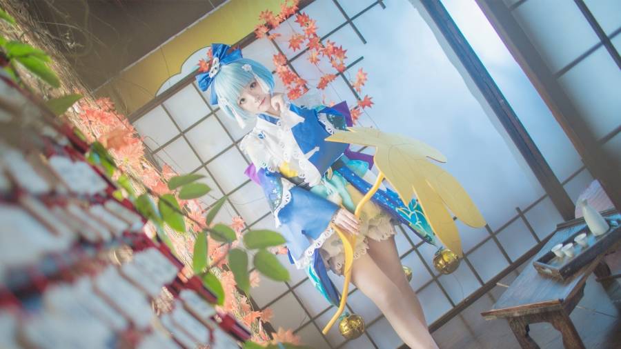 Cosplay福利/半次元福利向阴阳师cosplay萤草美女图片