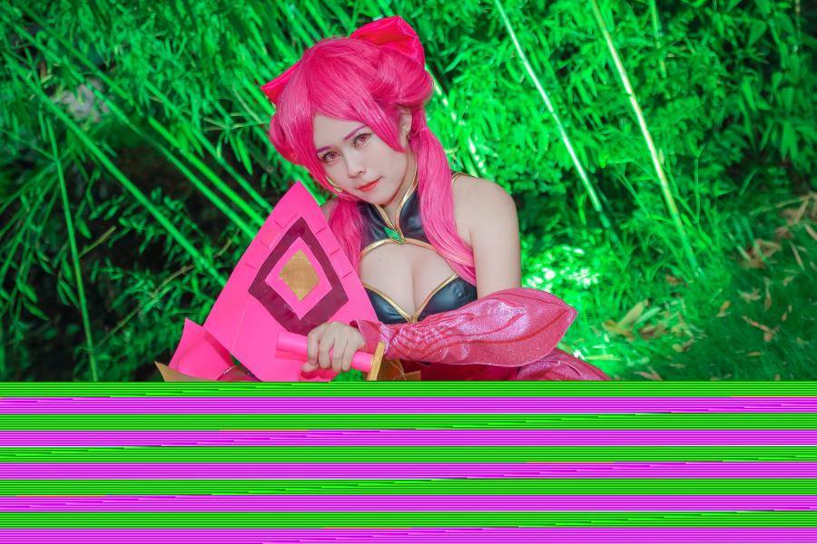 Cosplay福利/王者女英雄Cosplay泳装 王者荣耀孙尚香cosplay图片