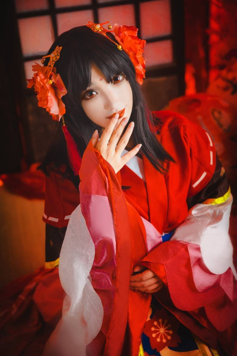 Cosplay福利/半次元福利向阴阳师cosplay樱花妖美女图片