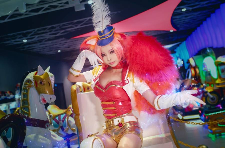 Cosplay福利/王者女英雄Cosplay泳装 王者荣耀妲己cosplay图片