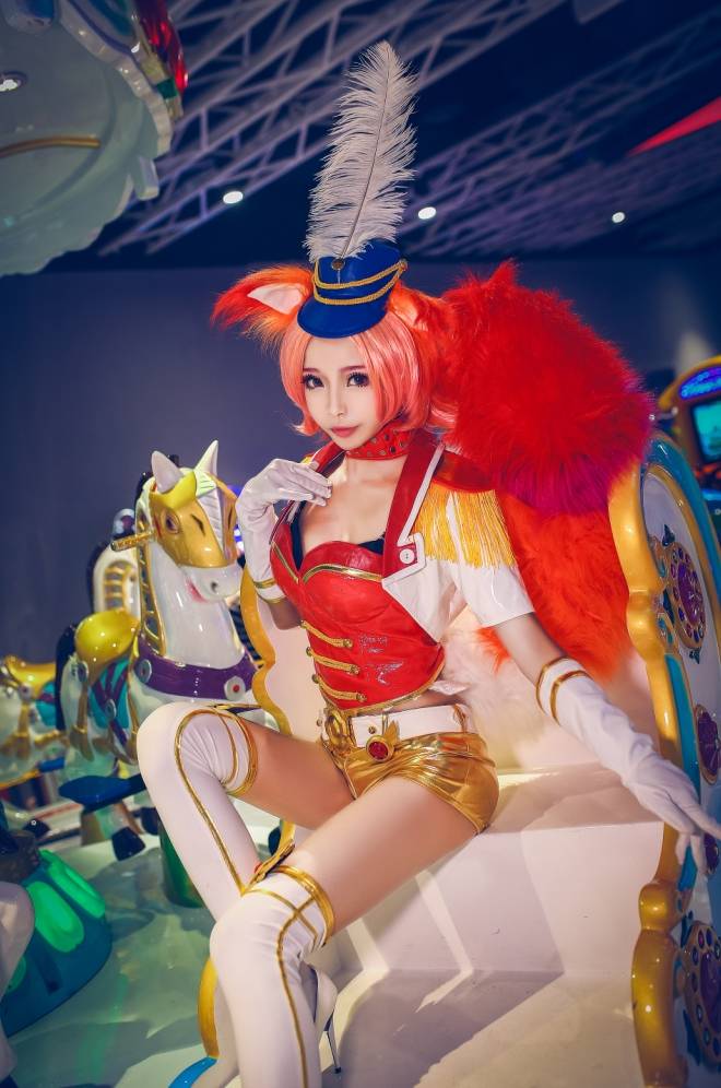 Cosplay福利/王者女英雄Cosplay泳装 王者荣耀妲己cosplay图片