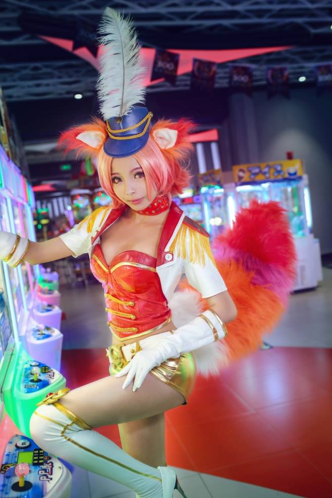 Cosplay福利/王者女英雄Cosplay泳装 王者荣耀妲己cosplay图片