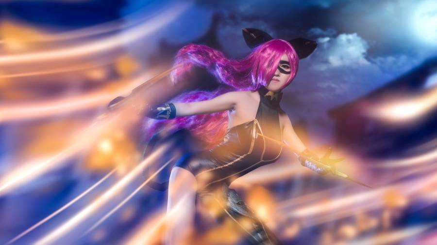 Cosplay福利/王者女英雄Cosplay泳装 王者荣耀cosplay荆轲