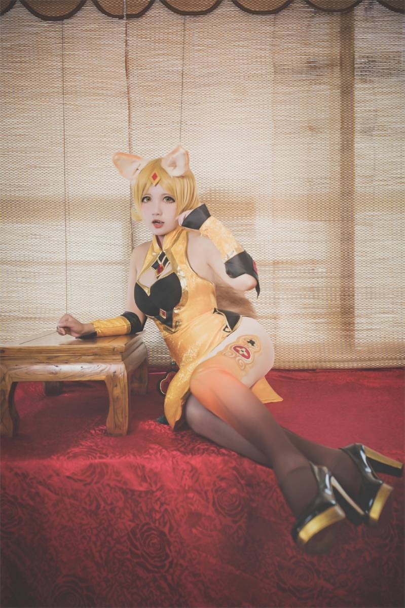 Cosplay福利/王者女英雄Cosplay泳装 王者荣耀妲己cosplay图片