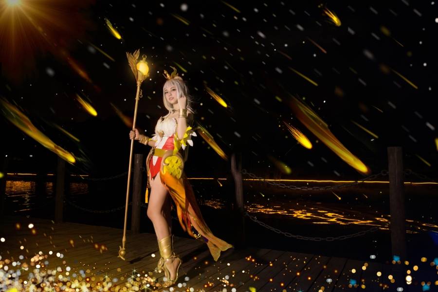 Cosplay福利/王者女英雄Cosplay泳装 王者荣耀cosplay王昭君