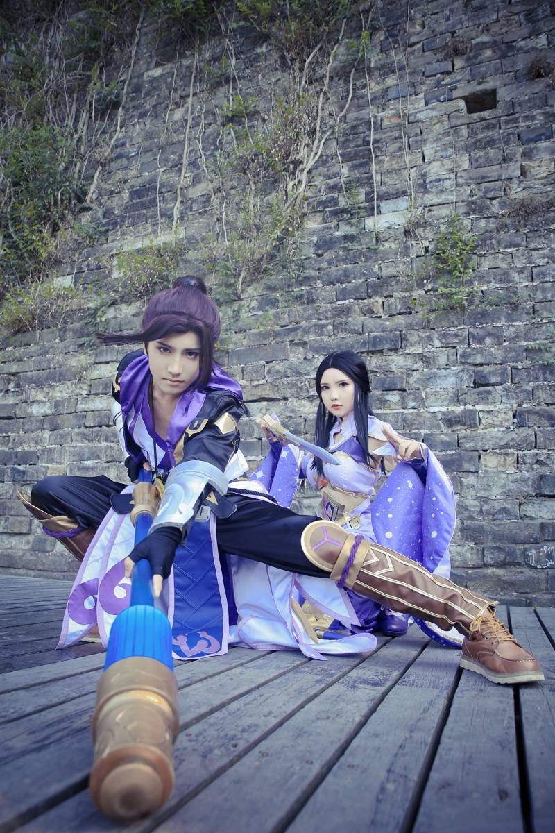 Cosplay福利/cosplay王者荣耀紫霞仙子至尊宝图片