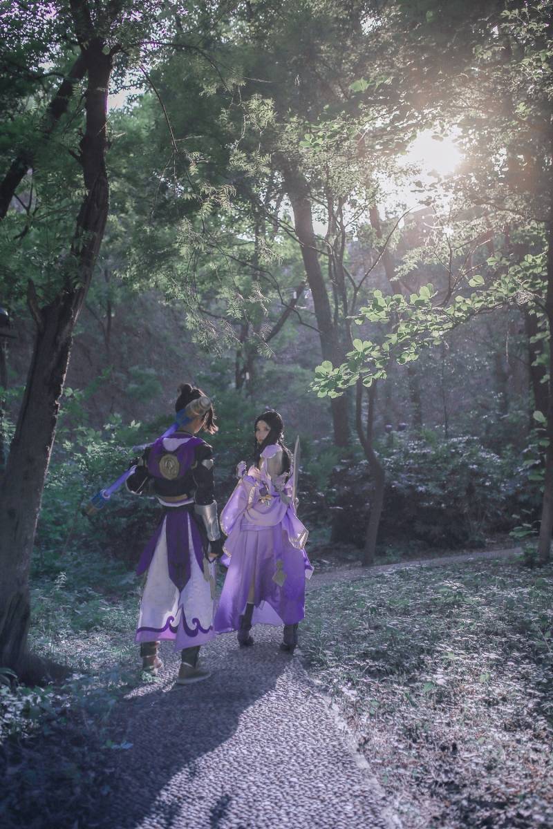 Cosplay福利/cosplay王者荣耀紫霞仙子至尊宝图片