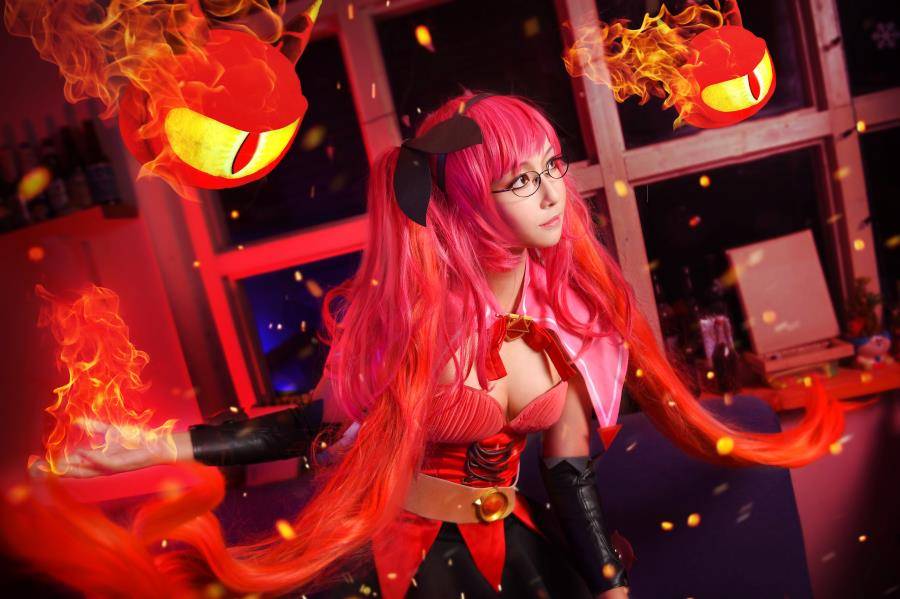 Cosplay福利/王者女英雄Cosplay泳装 王者荣耀cosplay安琪拉图片