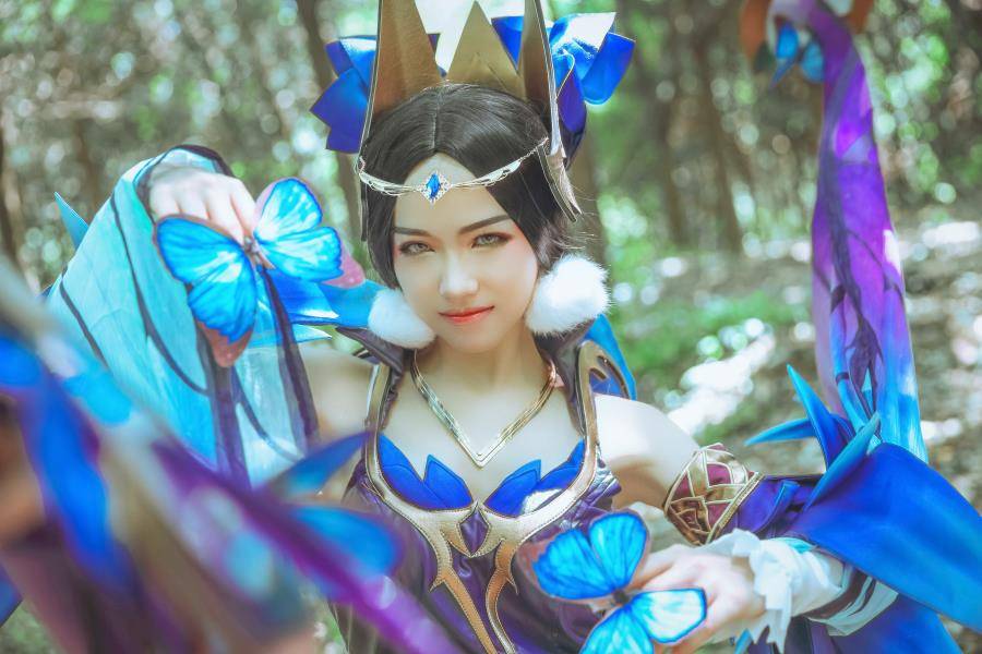 Cosplay福利/王者女英雄Cosplay泳装 王者荣耀cosplay貂蝉图片