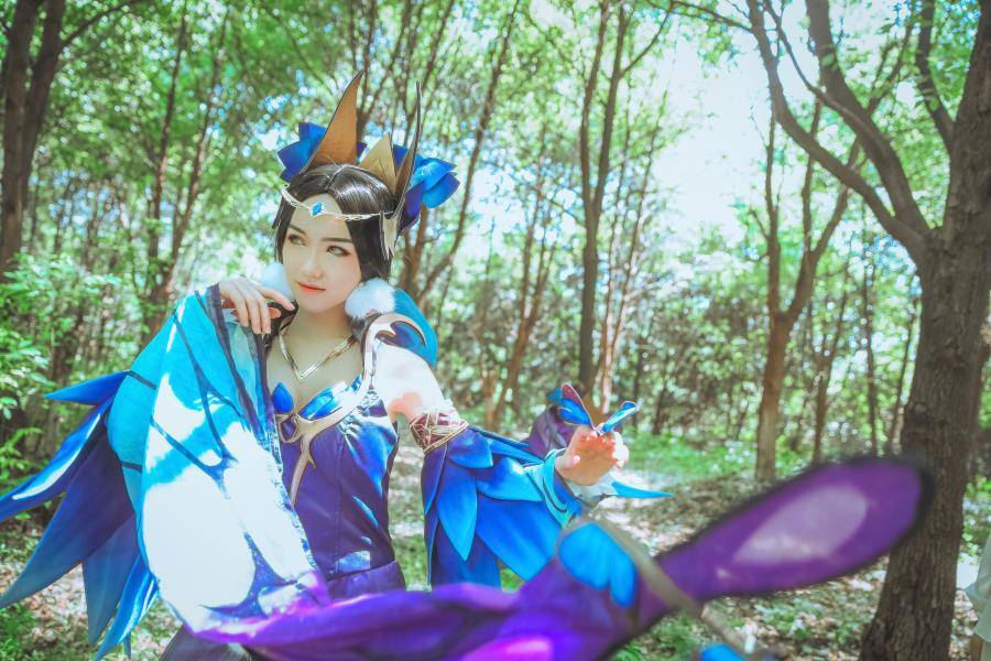 Cosplay福利/王者女英雄Cosplay泳装 王者荣耀cosplay貂蝉图片