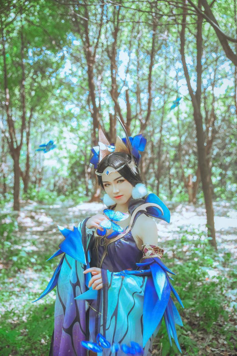 Cosplay福利/王者女英雄Cosplay泳装 王者荣耀cosplay貂蝉图片