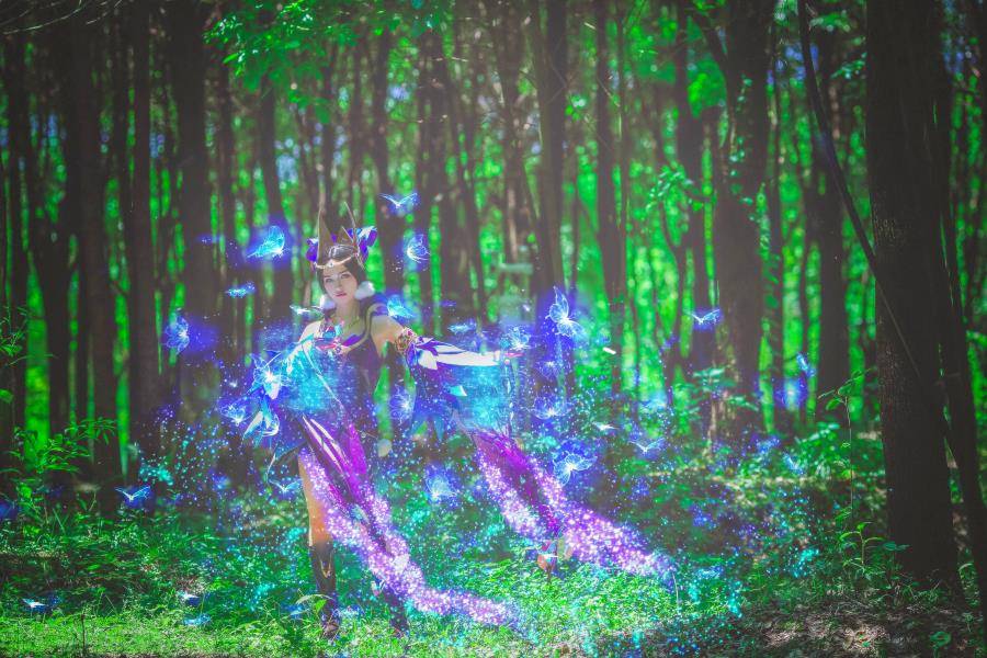 Cosplay福利/王者女英雄Cosplay泳装 王者荣耀cosplay貂蝉图片