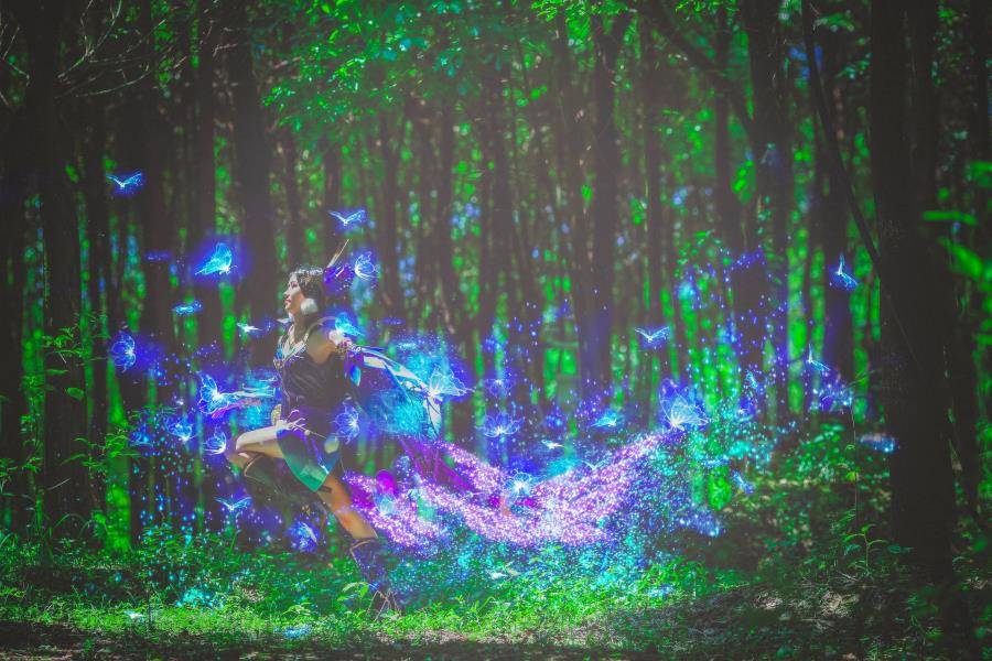 Cosplay福利/王者女英雄Cosplay泳装 王者荣耀cosplay貂蝉图片