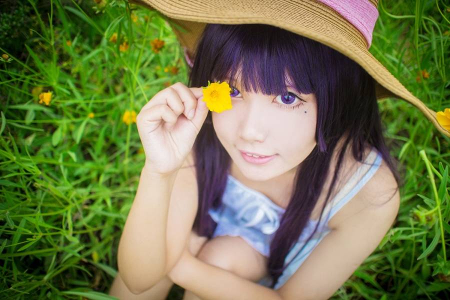 Cosplay福利/半次元美女萝莉cosplay五更琉璃 黑猫cosplay图片