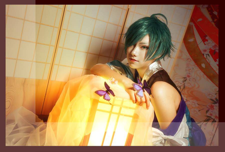 Cosplay福利/半次元福利向王者荣耀cosplay庄周图片