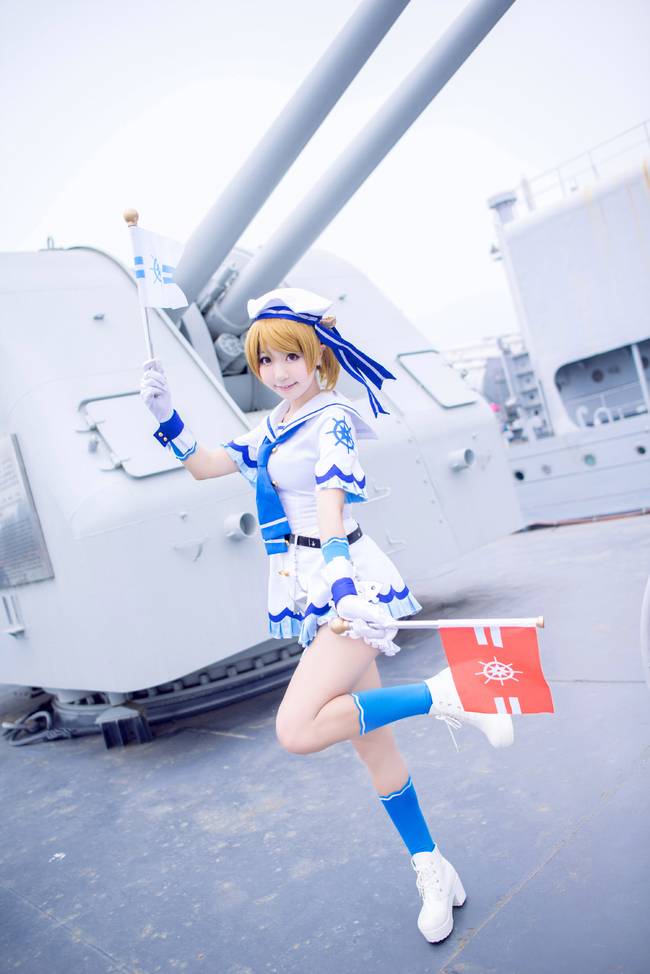 Cosplay福利/《Love Live!》小泉花阳舰娘萝莉cosplay图片