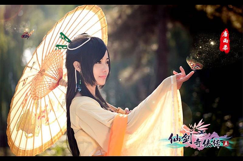 Cosplay福利/温婉柔和绝代古典佳人！仙剑奇侠传5唐雨柔COS福利美图