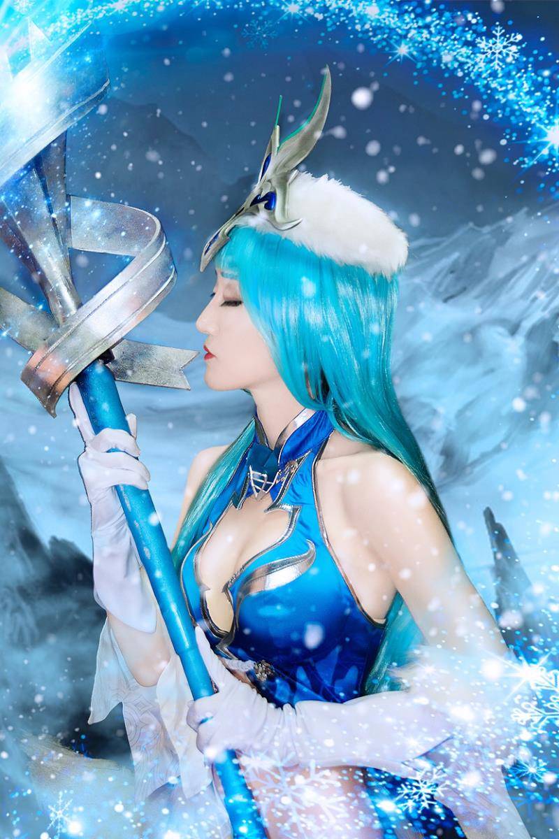 Cosplay福利/王者女英雄Cosplay泳装 王者荣耀cosplay王昭君图片
