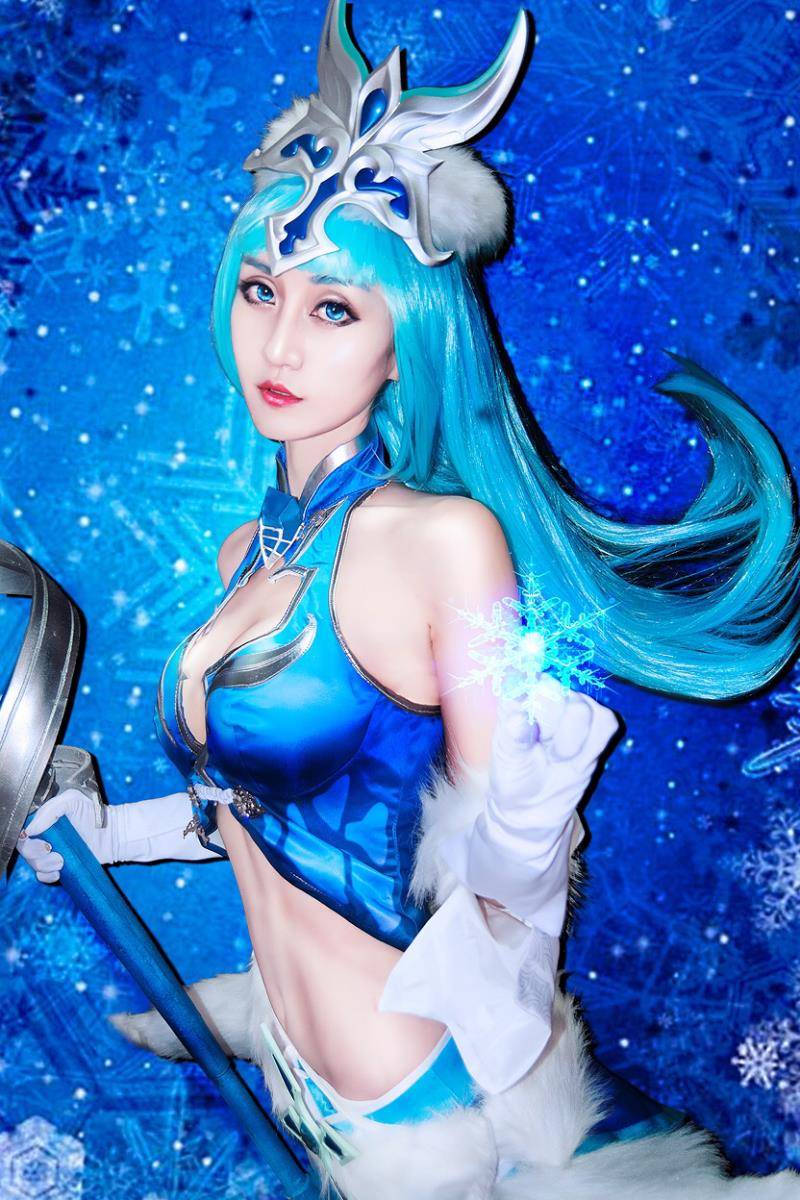 Cosplay福利/王者女英雄Cosplay泳装 王者荣耀cosplay王昭君图片