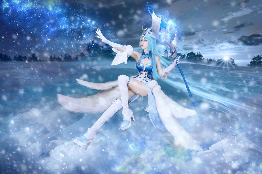 Cosplay福利/王者女英雄Cosplay泳装 王者荣耀cosplay王昭君图片