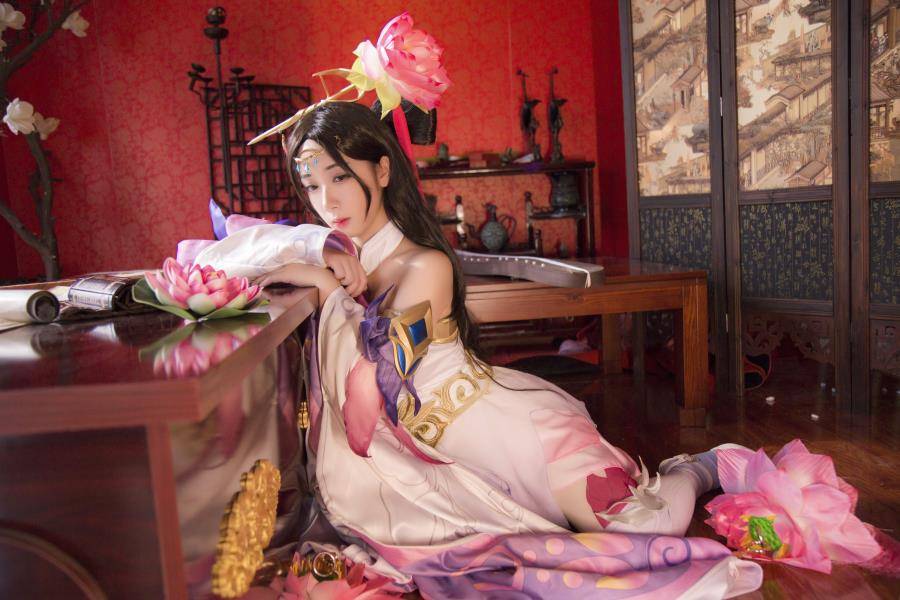 Cosplay福利/王者女英雄Cosplay泳装 王者荣耀cosplay貂蝉图片