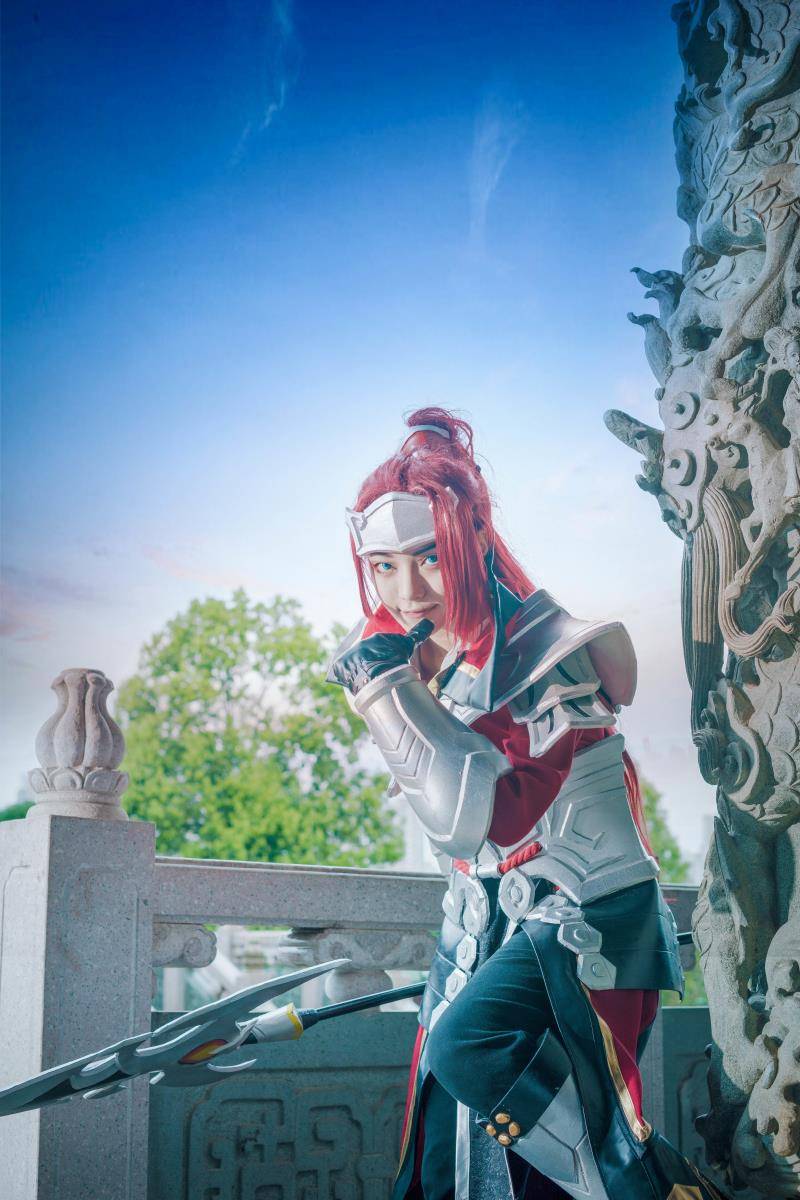 Cosplay福利/王者女英雄Cosplay泳装 王者荣耀cosplay韩信图片