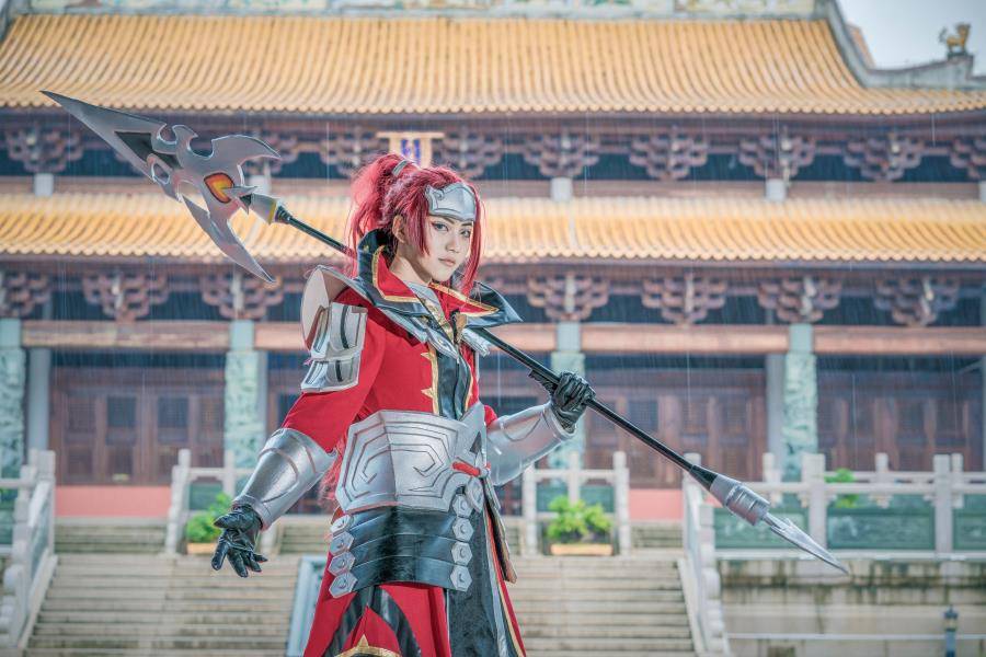 Cosplay福利/王者女英雄Cosplay泳装 王者荣耀cosplay韩信图片