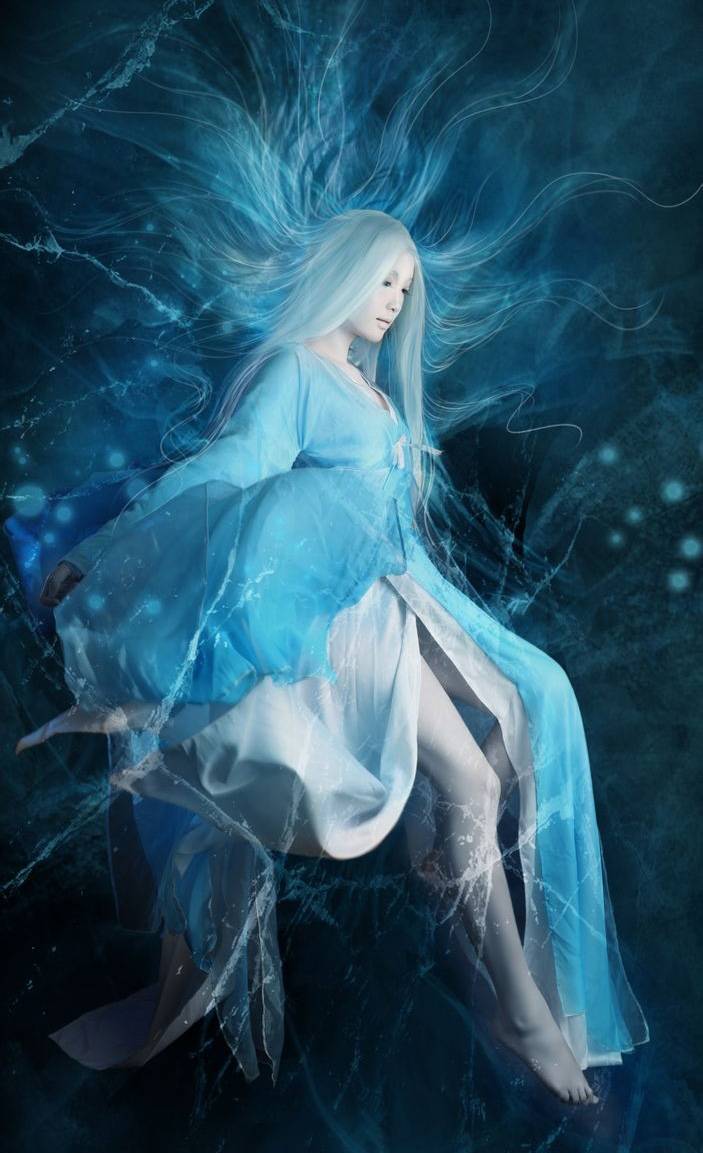 Cosplay福利/画皮2小维cosplay精品图片 蓝光冰片极致梦幻华美