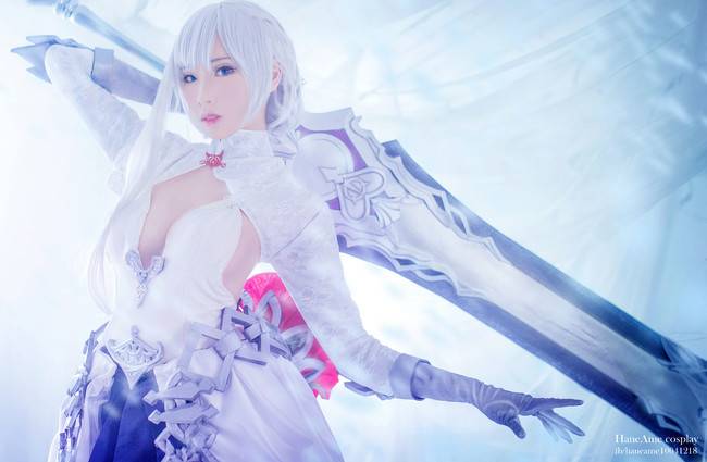 Cosplay福利/死亡爱丽丝 白雪姬 sinoalice cosplay 雨波