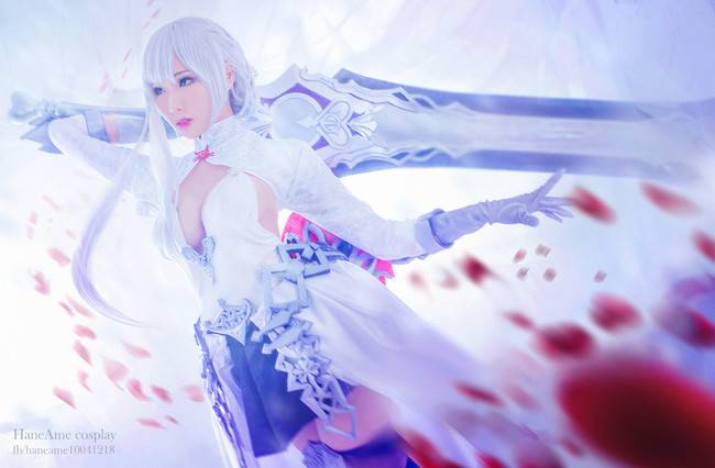 Cosplay福利/死亡爱丽丝 白雪姬 sinoalice cosplay 雨波