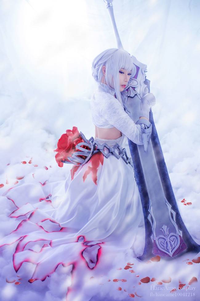 Cosplay福利/死亡爱丽丝 白雪姬 sinoalice cosplay 雨波
