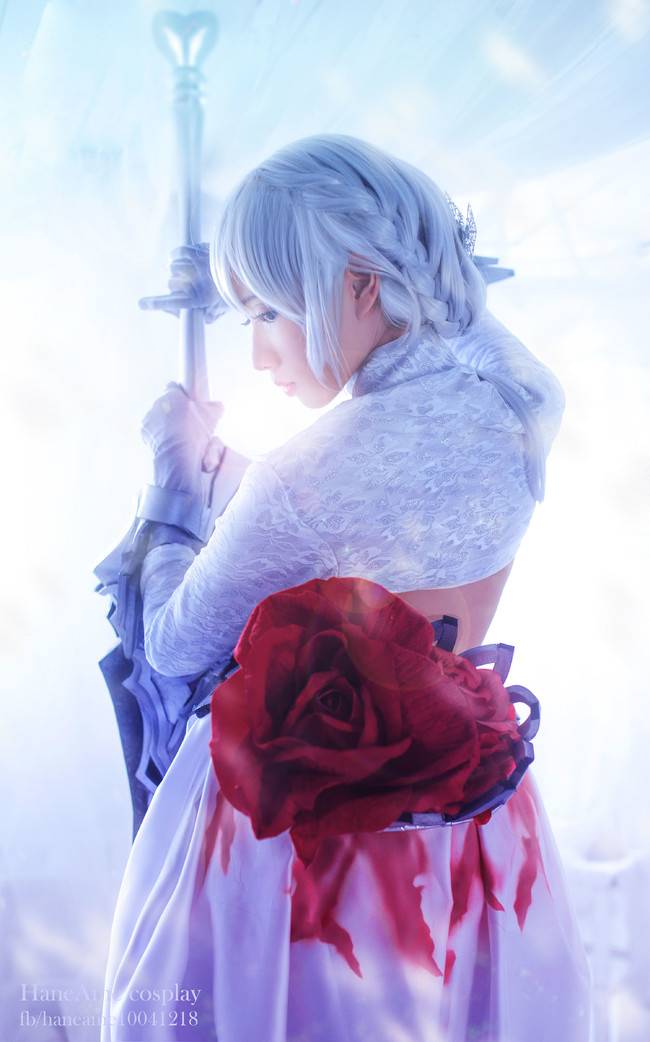 Cosplay福利/死亡爱丽丝 白雪姬 sinoalice cosplay 雨波