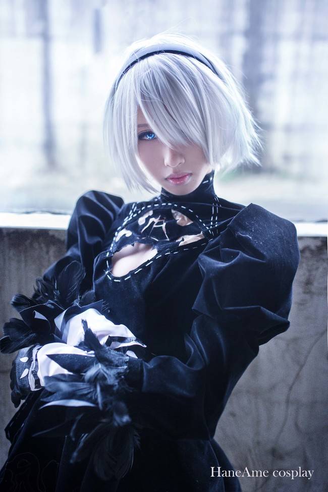 Cosplay福利/尼尔机械纪元 2B cosplay 雨波尤尔哈2号B型
