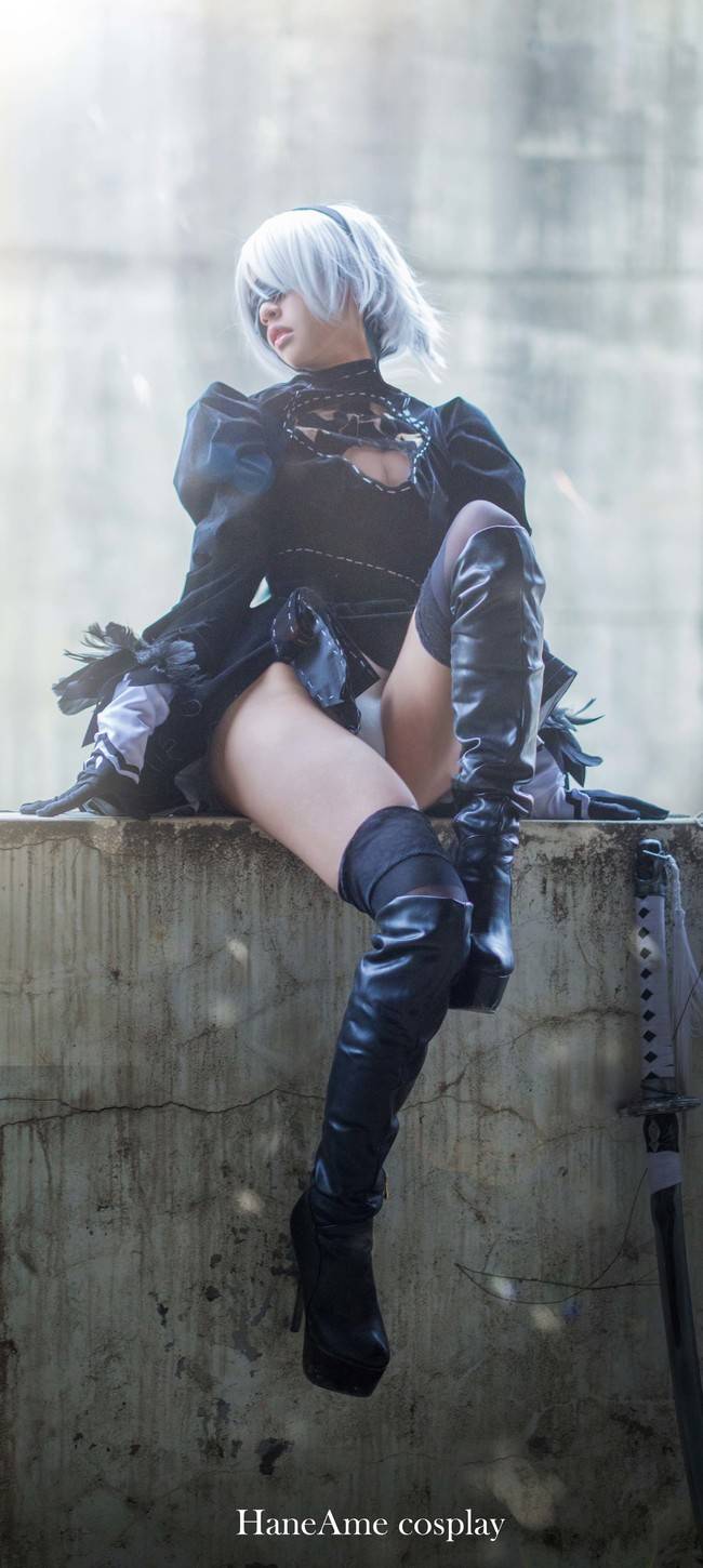 Cosplay福利/尼尔机械纪元 2B cosplay 雨波尤尔哈2号B型