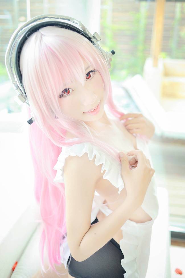 Cosplay福利/超級索尼子 super sonico cosplay 雨波