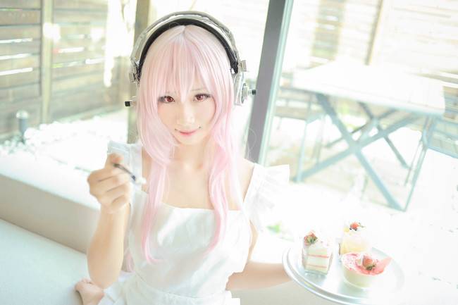 Cosplay福利/超級索尼子 super sonico cosplay 雨波