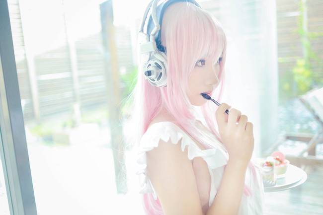 Cosplay福利/超級索尼子 super sonico cosplay 雨波