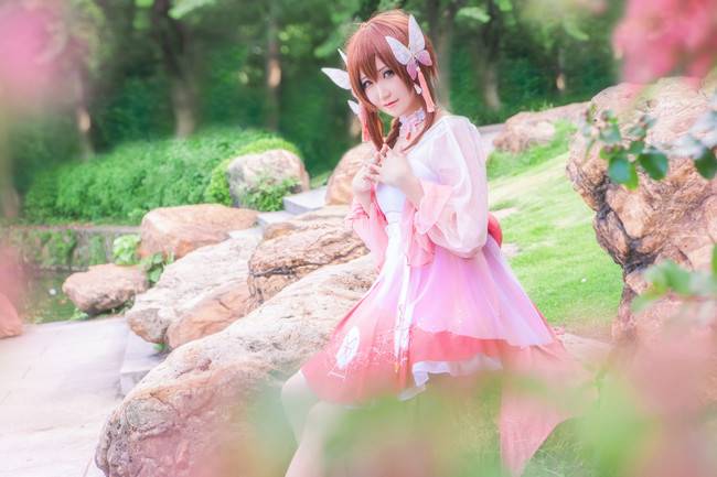 Cosplay福利/乐正绫 镜花水月
