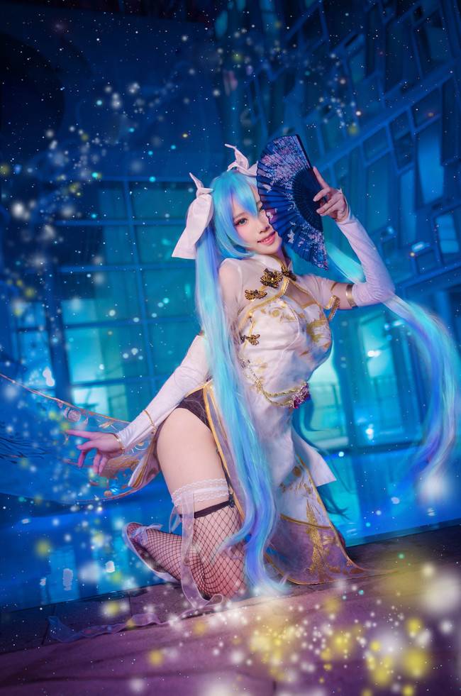 Cosplay福利/初音未来 金丝雀旗袍