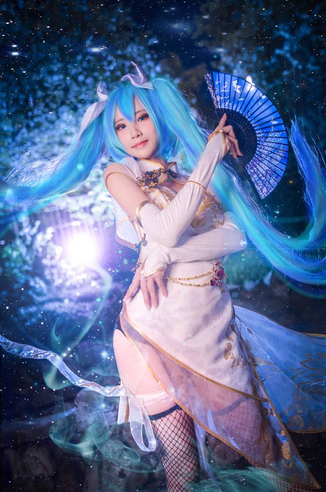 Cosplay福利/初音未来 金丝雀旗袍
