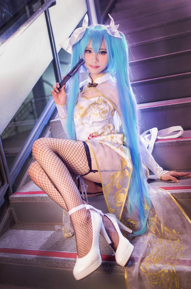 Cosplay福利/初音未来 金丝雀旗袍